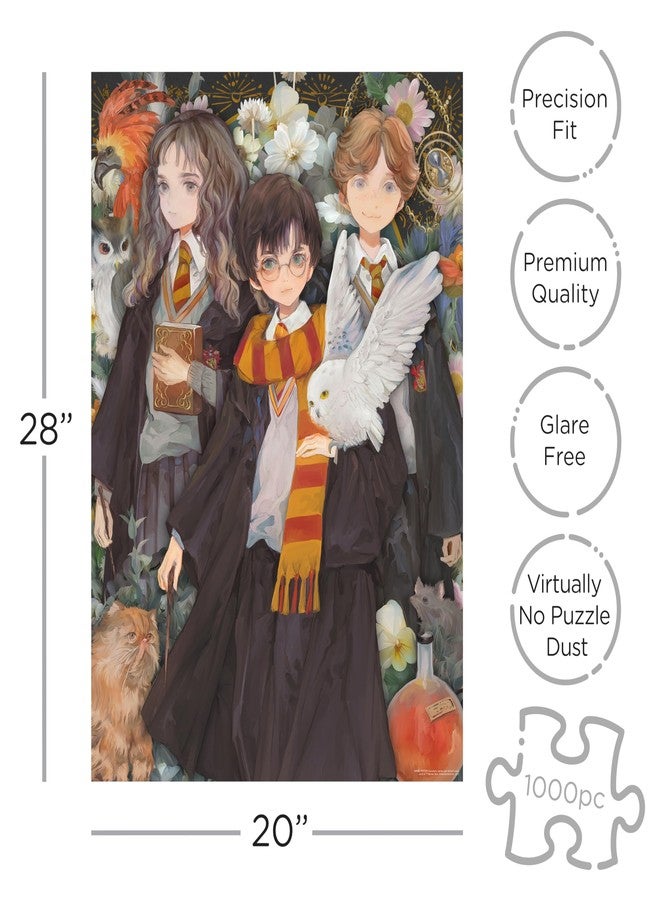 AQUARIUS Harry Potter Yume Puzzle (1000 Piece Jigsaw Puzzle) - Glare Free - Precision Fit - Virtually No Puzzle Dust - Officially Licensed Harry Potter Collectibles - 20x28 Inches - Image 2